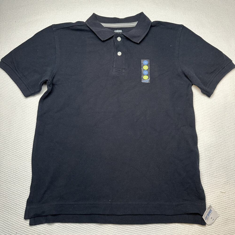 Gymboree Black Polo